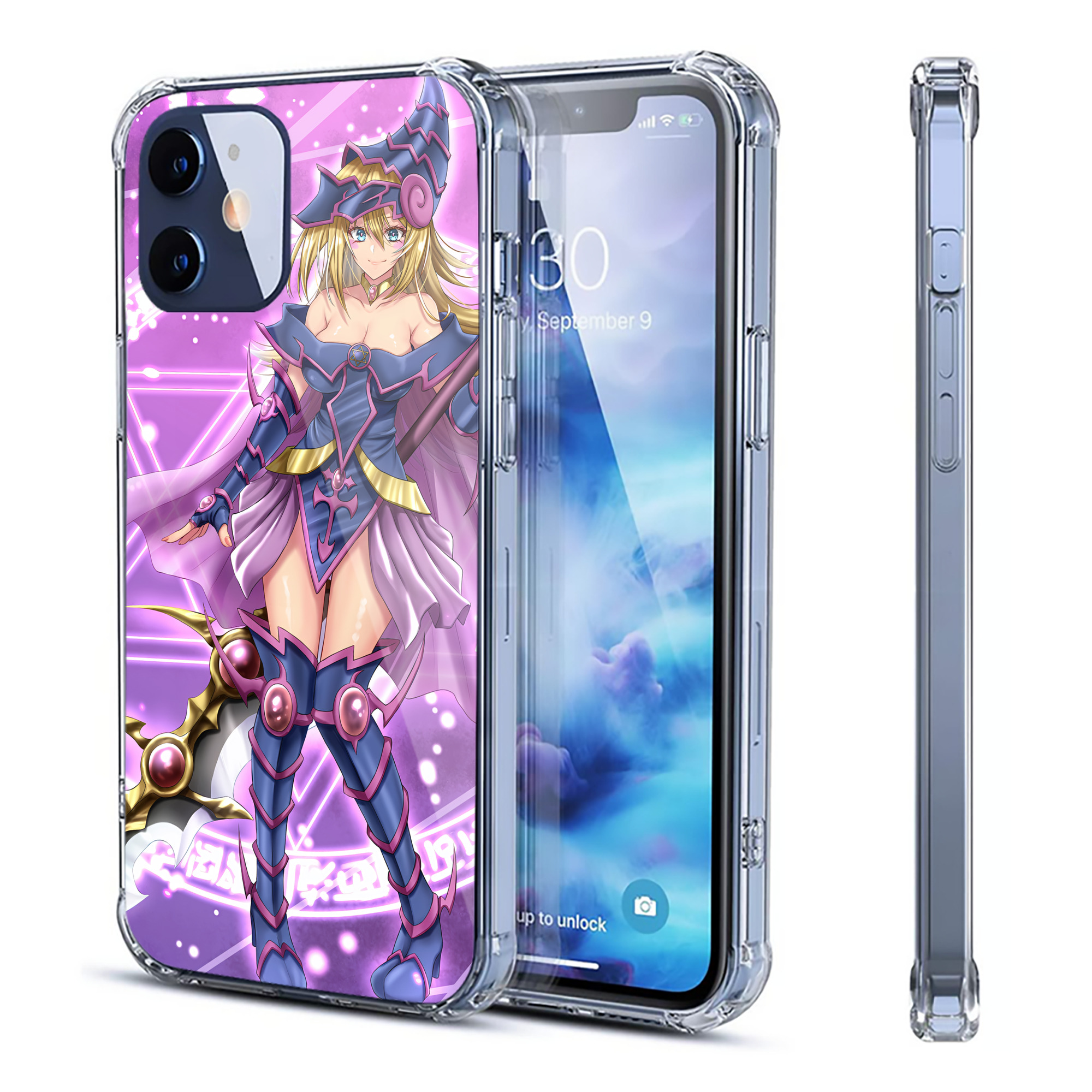 （画像用） 遊☆戯☆王 Yu-Gi-Oh! 【iPhone 12シリーズ対応】透明スマホケース（クリアソフトケース）